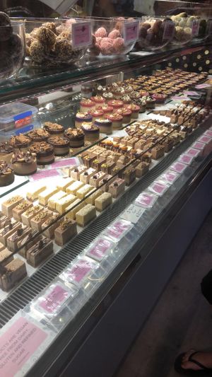 Jamu cake display  at Jamu in Adelaide