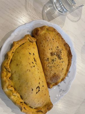 Vegan pierogies   at Pas Beta in Klaipeda