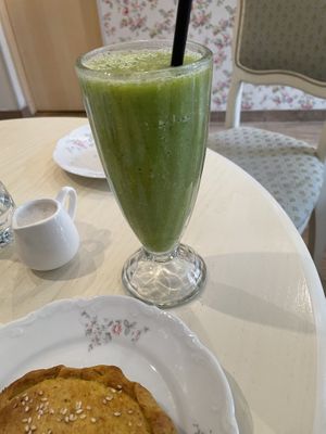 Small Green smoothie, many options   at Pas Beta in Klaipeda