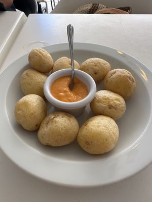 Papas arrugadas  at Belin Restaurante in Gran Canaria