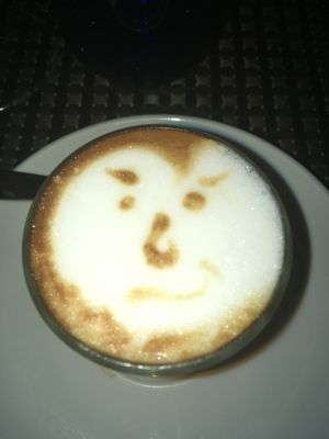 Coffee 😊 at Belin Restaurante in Gran Canaria