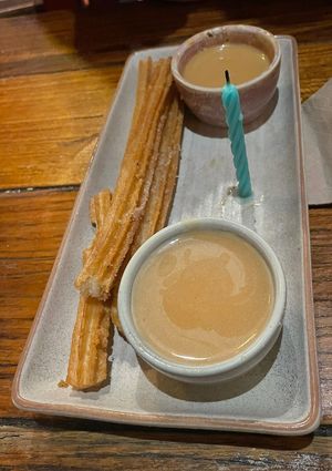 Churros Con Dulce De Leche  at Bodega Underground in Melbourne