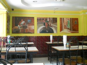 "fast food" restaurant, first floor at Rameshwaram - New Rd in Kathmandu