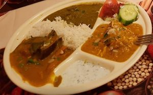 Indisches Thali at India Express in Berlin
