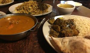 Chicken Tikka Masala Dinner at India Express in Berlin