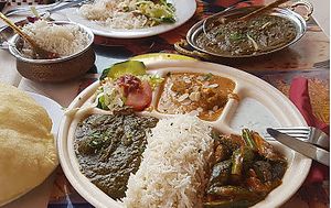 Indisches Essen at India Express in Berlin