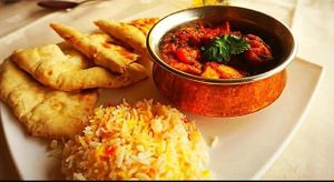 leckeres indisches Essen at India Express in Berlin