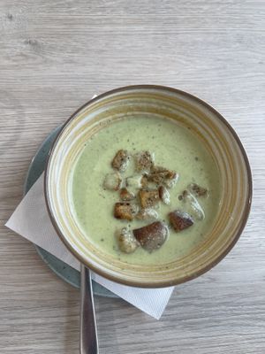 The best soup I ever had.   at Alanda in Banska Bystrica