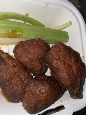 Vegan hot drumsticks   at Nice Guys Pizza and Beer in Cape Coral