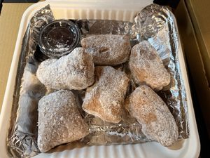 Vegan Euro Trash Doughnuts   at Nice Guys Pizza and Beer in Cape Coral