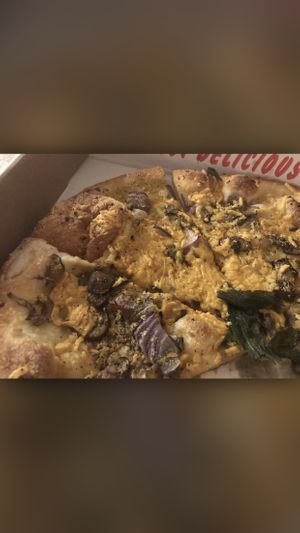 They call this pizza  at Nice Guys Pizza and Beer in Cape Coral