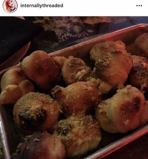 vegan garlic knots  at Nice Guys Pizza and Beer in Cape Coral