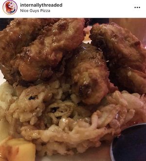 Chikn and waffles (vegan)  at Nice Guys Pizza and Beer in Cape Coral