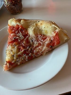 Vegan Margarita Pizza at Nice Guys Pizza and Beer in Cape Coral