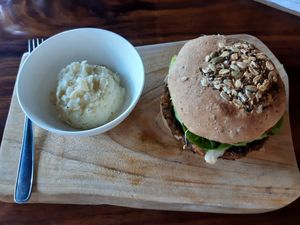 Бургер at The Green Place in Puerto Vallarta