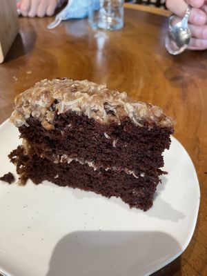 German Chocolate Cake  at The Green Place in Puerto Vallarta