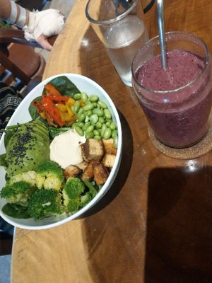 frappebuddah bowl at The Green Place in Puerto Vallarta