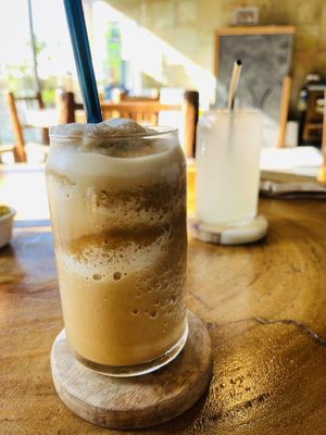 Frappe Latte and Lemonade   at The Green Place in Puerto Vallarta