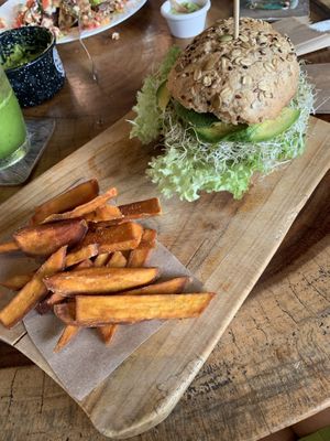The Original Burger  at The Green Place in Puerto Vallarta