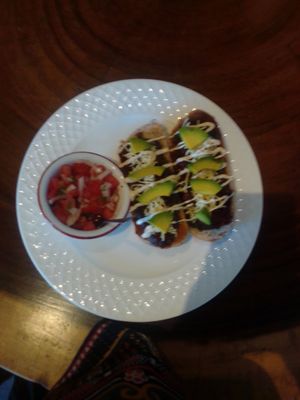 These were tasty. Forgot what they are called. at The Green Place in Puerto Vallarta