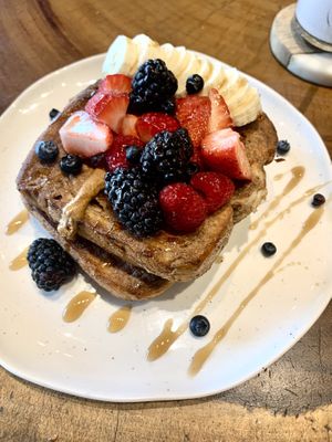 French toast  at The Green Place in Puerto Vallarta