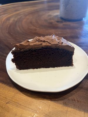 Pastel de chocolate   at The Green Place in Puerto Vallarta