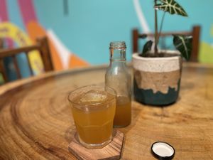 TEPACHE (350 ml) Fermented drink made from pineapple  at The Green Place in Puerto Vallarta