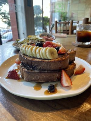 French toast  at The Green Place in Puerto Vallarta