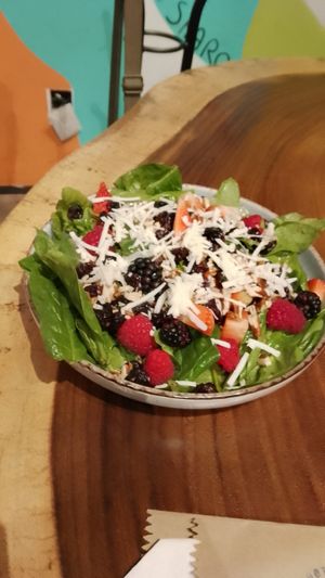 Berry Salad at The Green Place in Puerto Vallarta