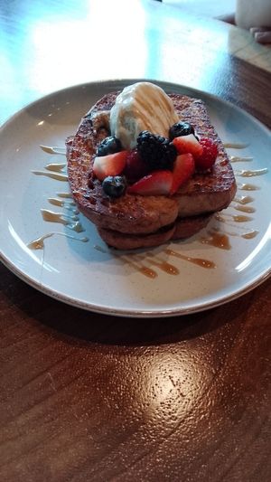 Pancakes at The Green Place in Puerto Vallarta