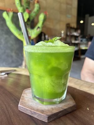 Basil mocktail  at The Green Place in Puerto Vallarta