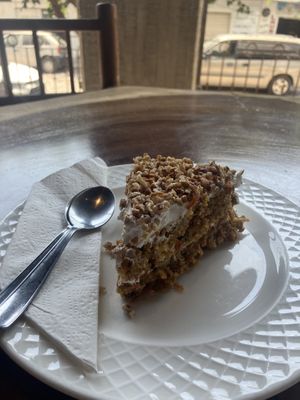 Carrot cake   at The Green Place in Puerto Vallarta