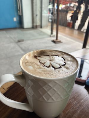 Mocca latte   at The Green Place in Puerto Vallarta