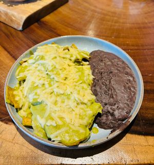 Green Place Chilaquiles   at The Green Place in Puerto Vallarta