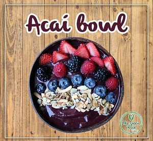 Brazilian Bowl
Acai bowl with berries and granola. at The Green Place in Puerto Vallarta