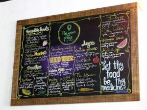 Menu December 2018 at The Green Place in Puerto Vallarta