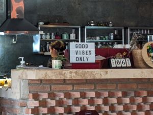 Good vibes only :-) at The Green Place in Puerto Vallarta