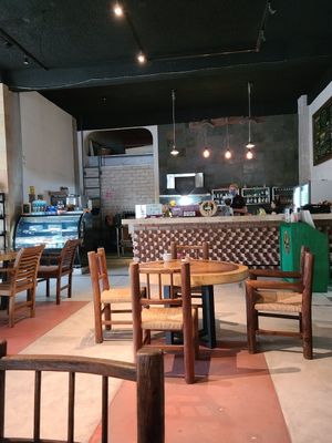 The open kitchen at The Green Place in Puerto Vallarta