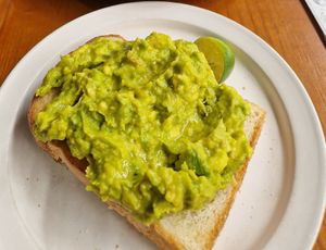 Avocado toast at Lifted Coffee & Brunch in Hanoi