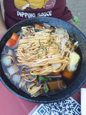 Vegan dishes at miss mai in Dortmund