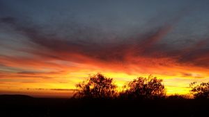Sunset from Shangrila at Shangrila Hilltop Retreat in Loule
