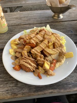 The vegan teller  at Nil - Grünbergerstr. in Berlin