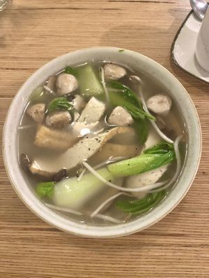 Glass noodle soup  at Co Chu in Berlin