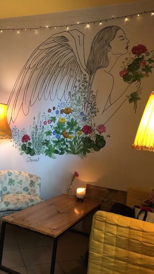 Interior design  at Geranium Caffe in Poznan