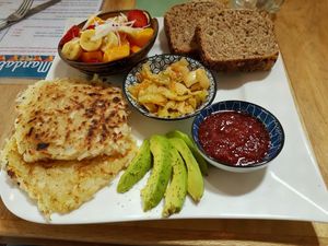 Breakfast Special at Mandala Cafe in Puerto Viejo De Talamanca