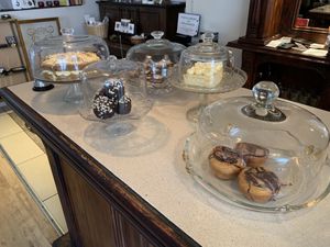 Cake selection. at Phoenix Plant Based Eatery in Prescot