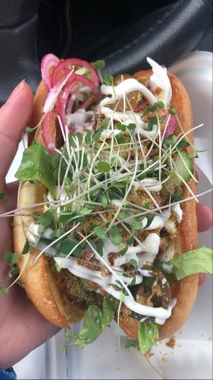 "New York Hotdog" at North Star Diner in North Bay