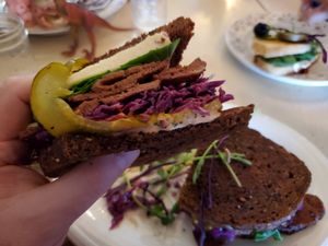 The  amazing Ruben sandwich at North Star Diner in North Bay