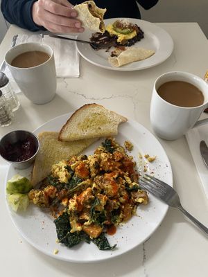 Curry Scramble   at Satsuma Cafe - Maple St in New Orleans