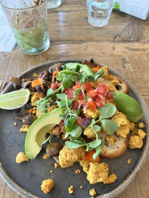 Tofu scramble   at Vanilla Food in Noosaville